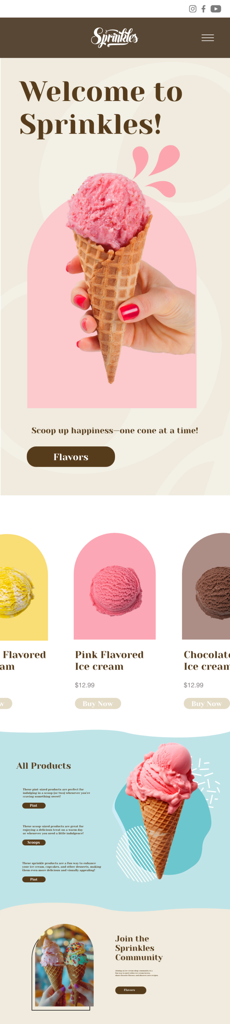 Mobile Website